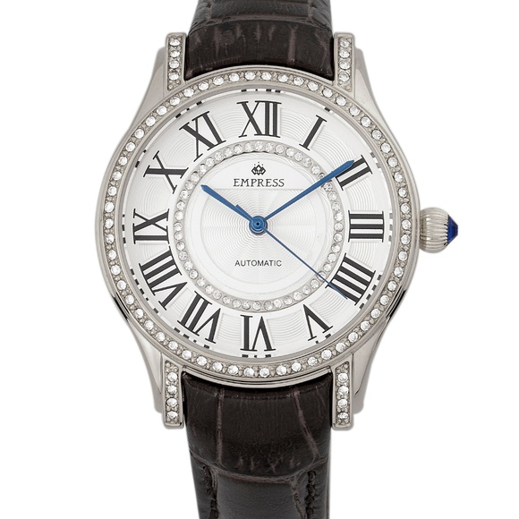 NWT Women\'s Automatic Crystal Surround Bezel Watch